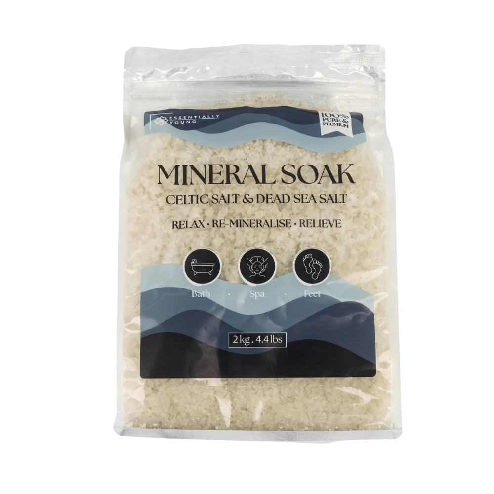 Celtic Salt & Dead Sea Salt Bath Crystals 2kg | Mineral Soak