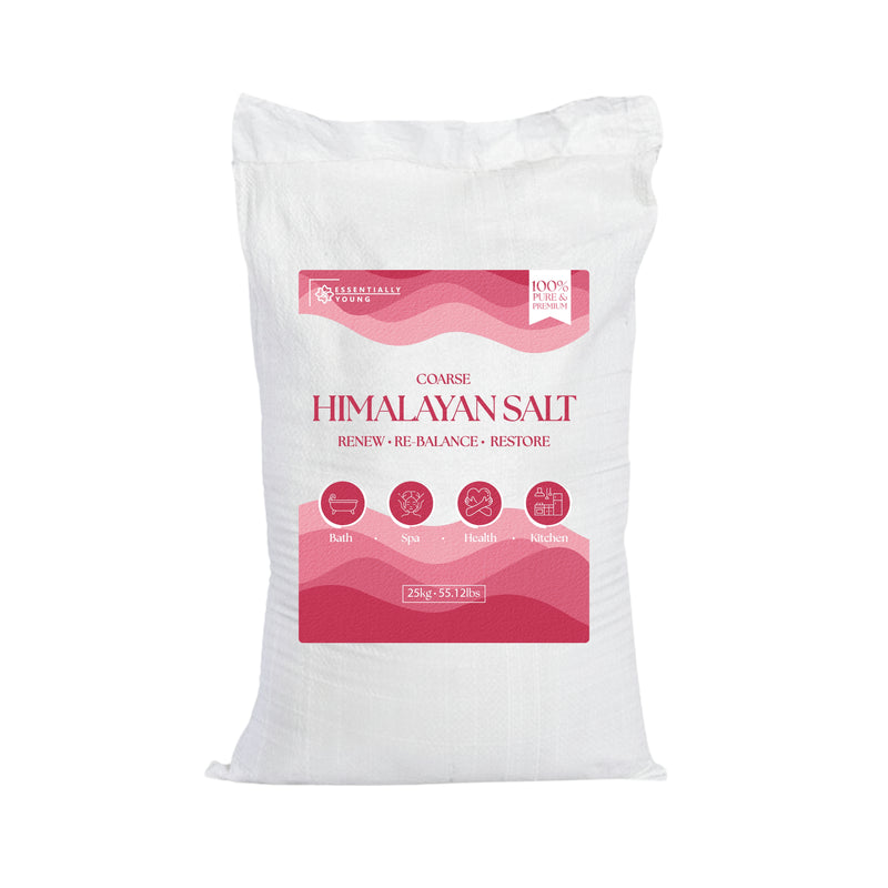 Bulk Himalayan Pink Salt Coarse - Natural Mineral Salt | 25Kg