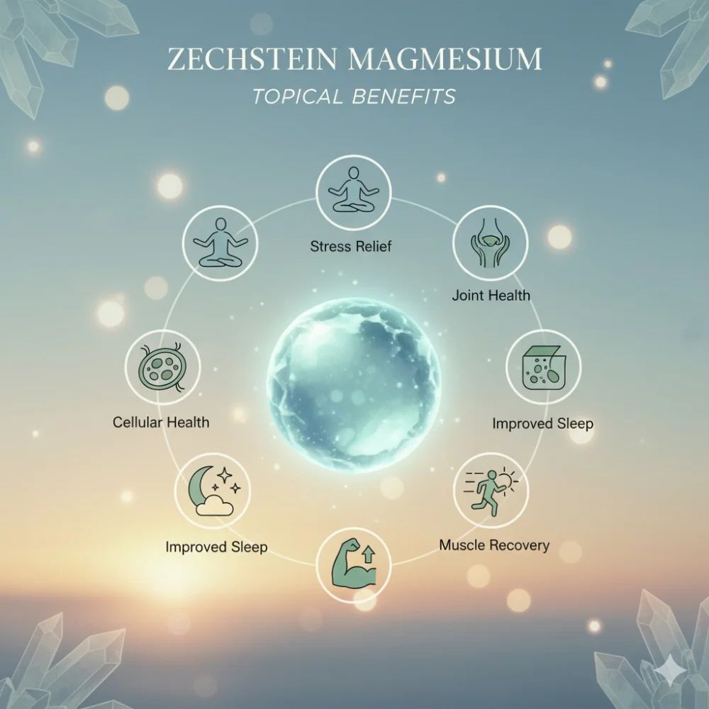 Zechstein Magnesium Bath Flakes + Oil Spray Bundle - Muscle Relief