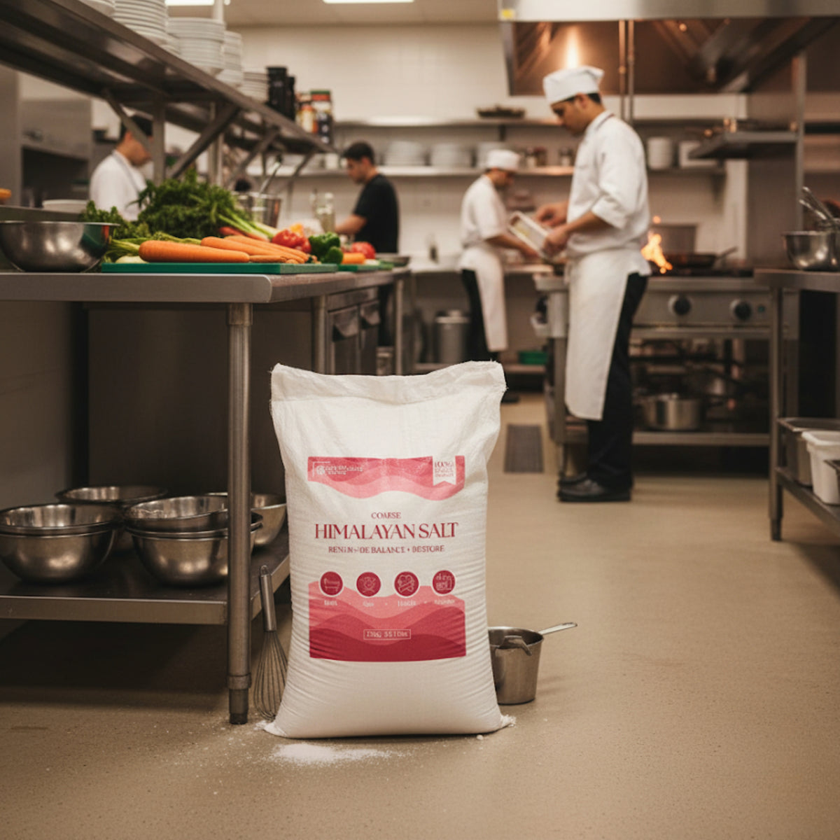 Bulk Himalayan Pink Salt Coarse - Natural Mineral Salt | 25Kg