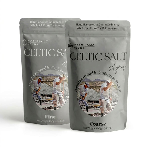 Celtic Sea Salt Bundle – Coarse & Fine 2 x 400g