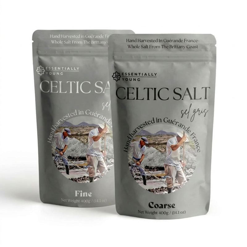 Celtic Sea Salt Bundle – Coarse & Fine 2 x 400g