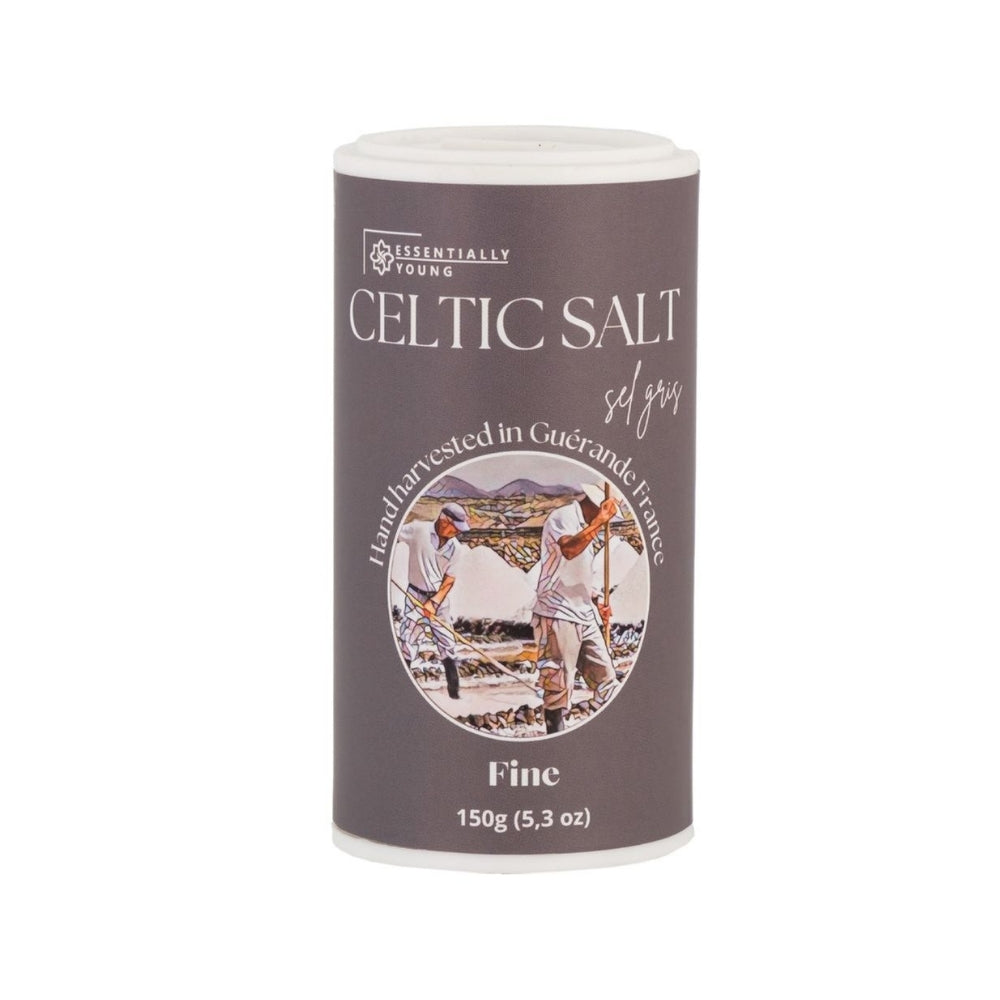 Celtic Salt Shaker Bundle - 150g Coarse & Fine Shakers