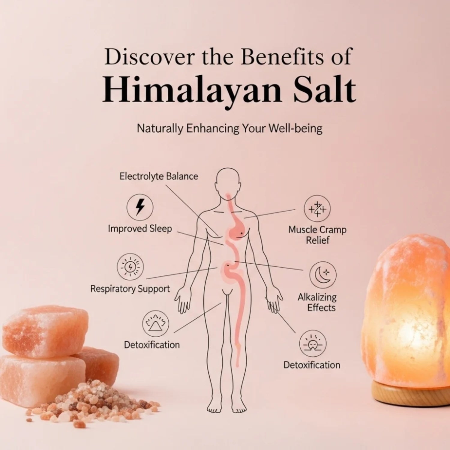 Bulk Himalayan Pink Salt Coarse - Natural Mineral Salt | 25Kg