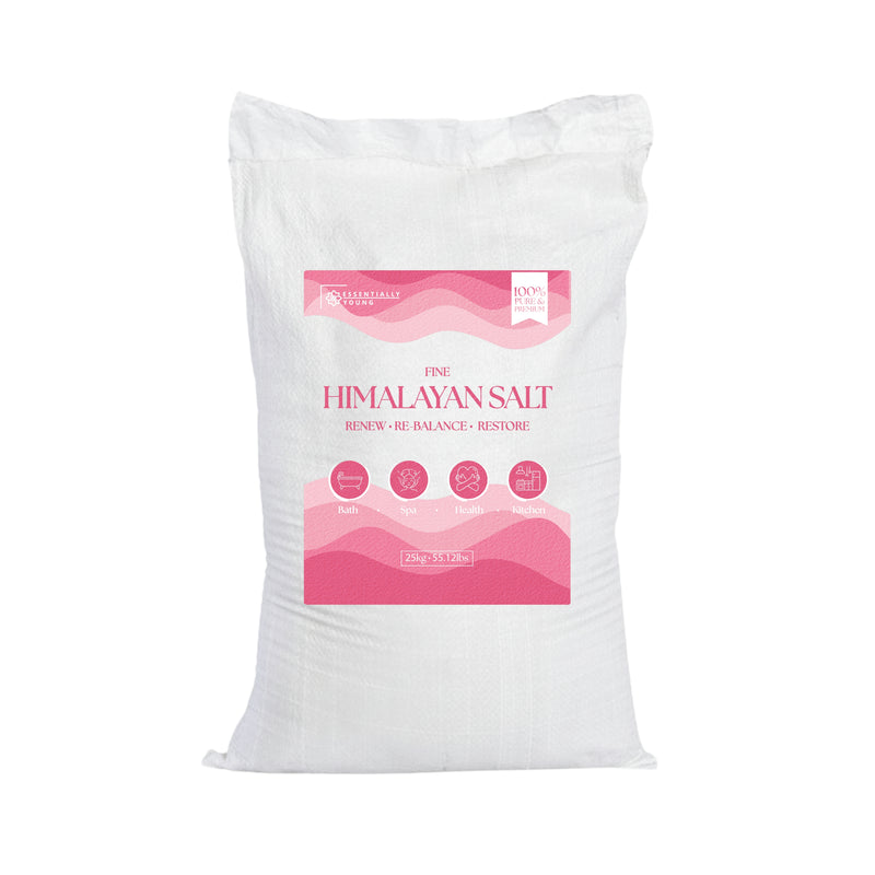 Bulk Himalayan Pink Salt Fine - Natural Mineral Salt | 25Kg