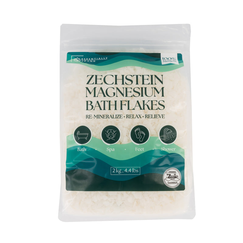 Magnesium Bath Flakes - Muscle Recovery, Detox, Sleep Aid | 2Kg