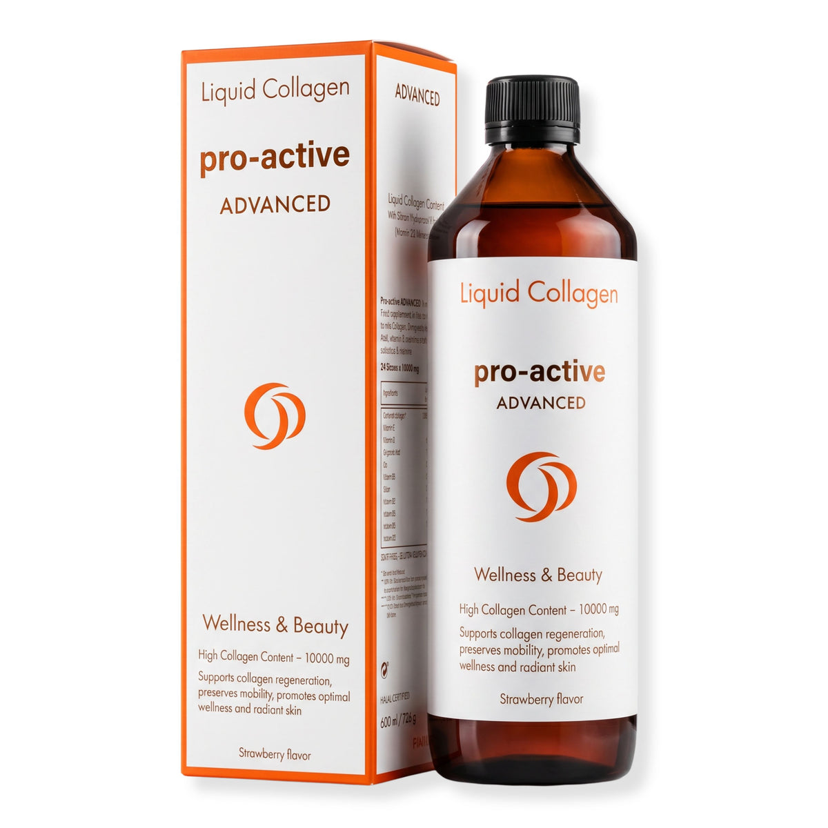 Liquid Collagen Advanced 10,000mg – 600ml | Pro-Active