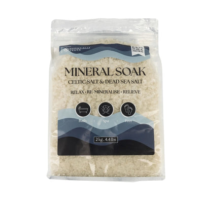 Celtic Salt & Dead Sea Salt Bath Crystals 2kg | Mineral Soak
