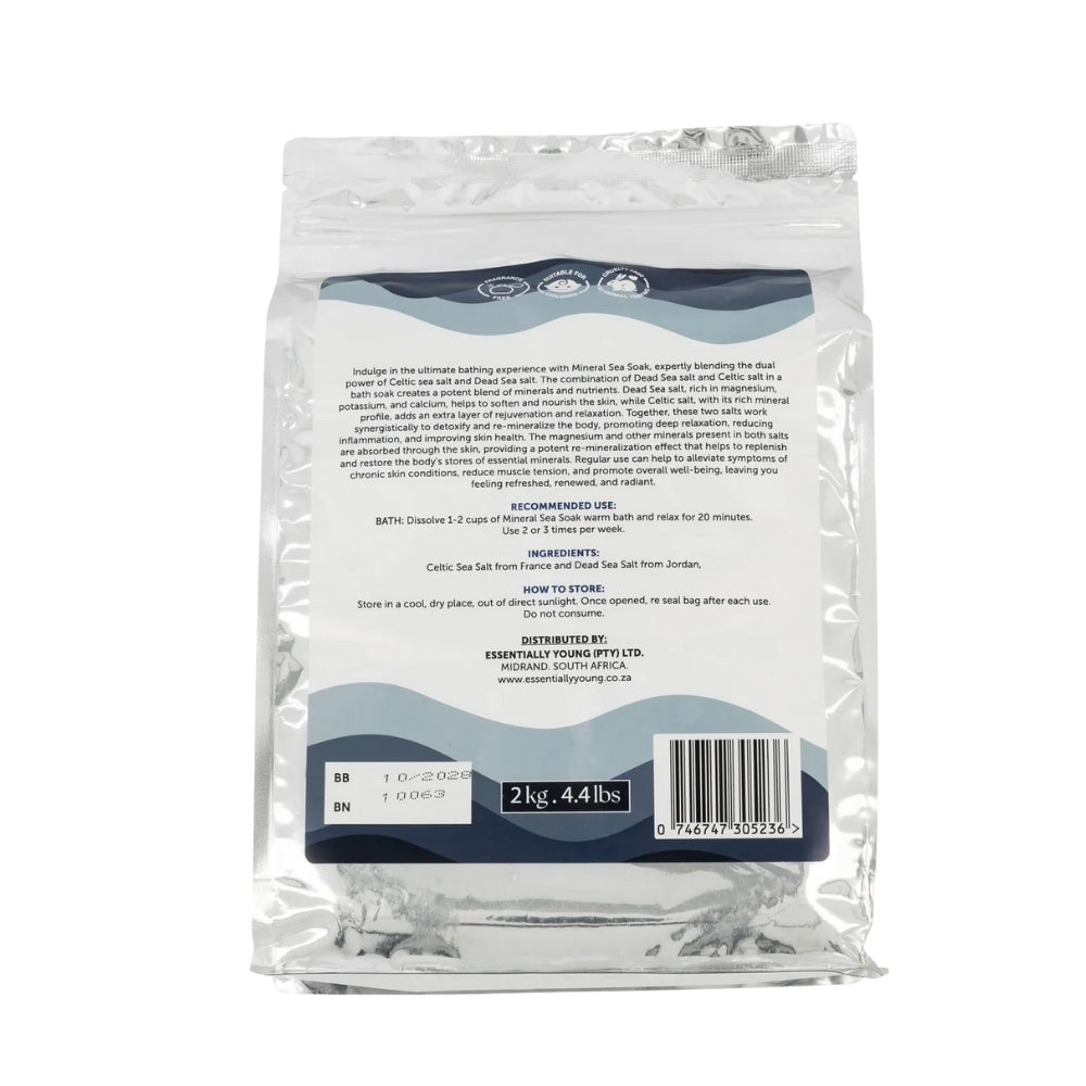 Celtic Salt & Dead Sea Salt Bath Crystals 2kg | Mineral Soak