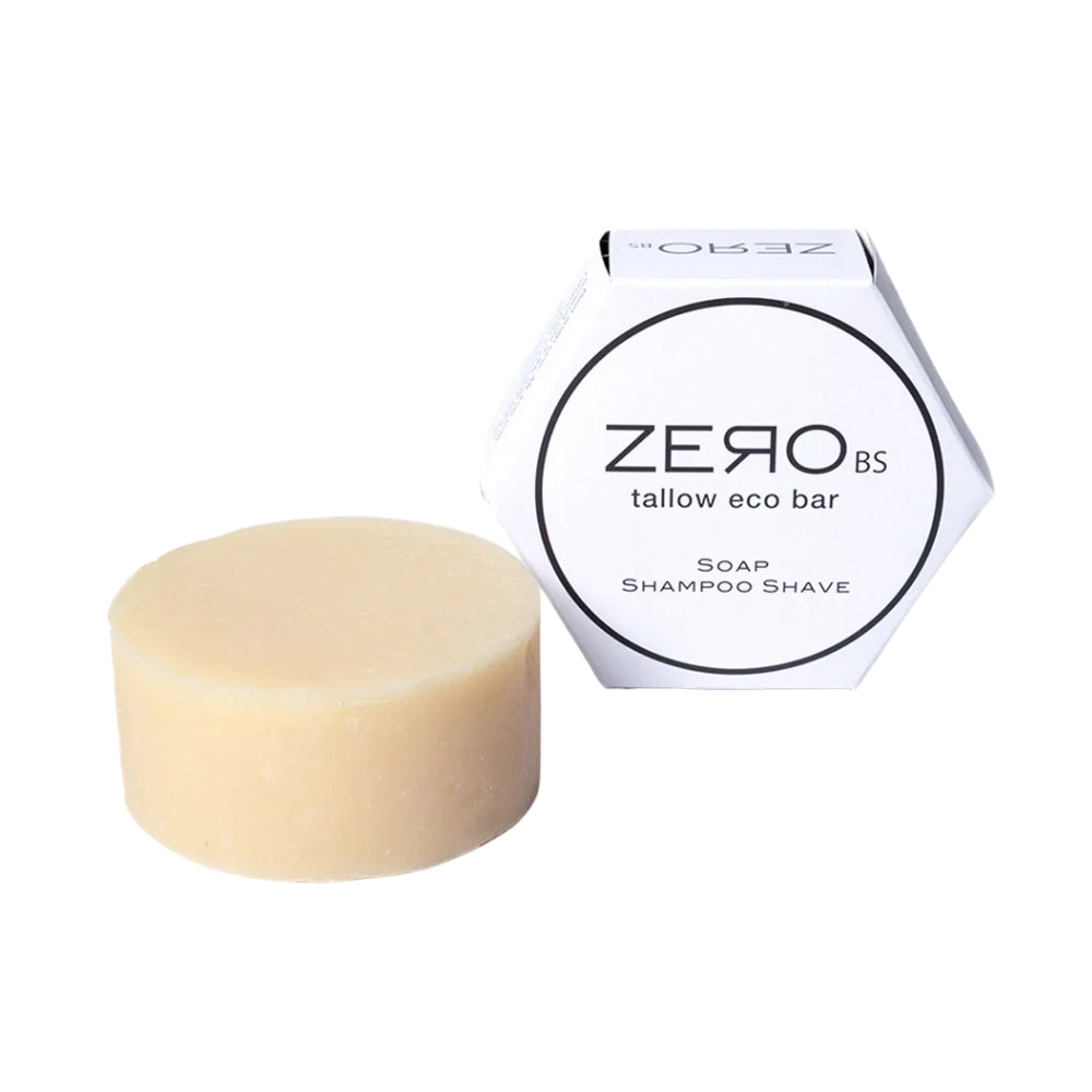 ZeroBS Soap, Shampoo, Shave Bar (120g)