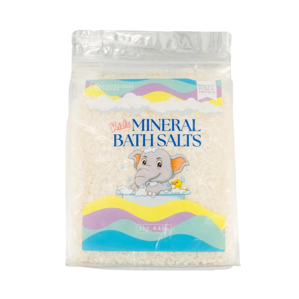 Gentle Kids Mineral Bath Salt | Soothing Dead Sea Salts for Children - 2Kg
