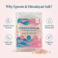 Bath Soak – Essentially Young Unwind, Epsom & Himalayan Salt 2kg