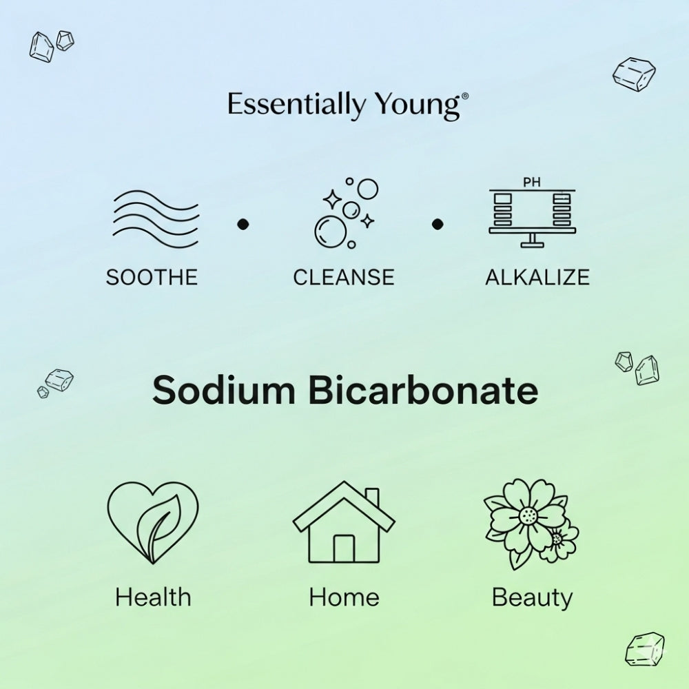 Sodium Bicarbonate - Natural Cleanser & Alkalizer | 2 Kg Turkish Import