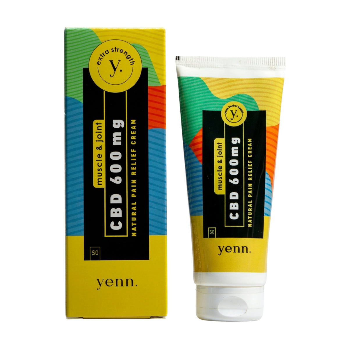 Pain Relief Cream – Yenn CBD 600mg Muscle & Joint, 60ml