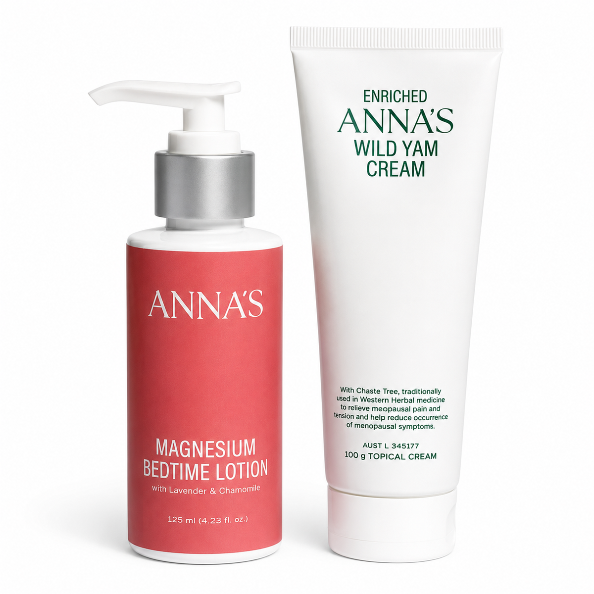 ANNA'S Bundle: Wild Yam Cream & Mag Lotion