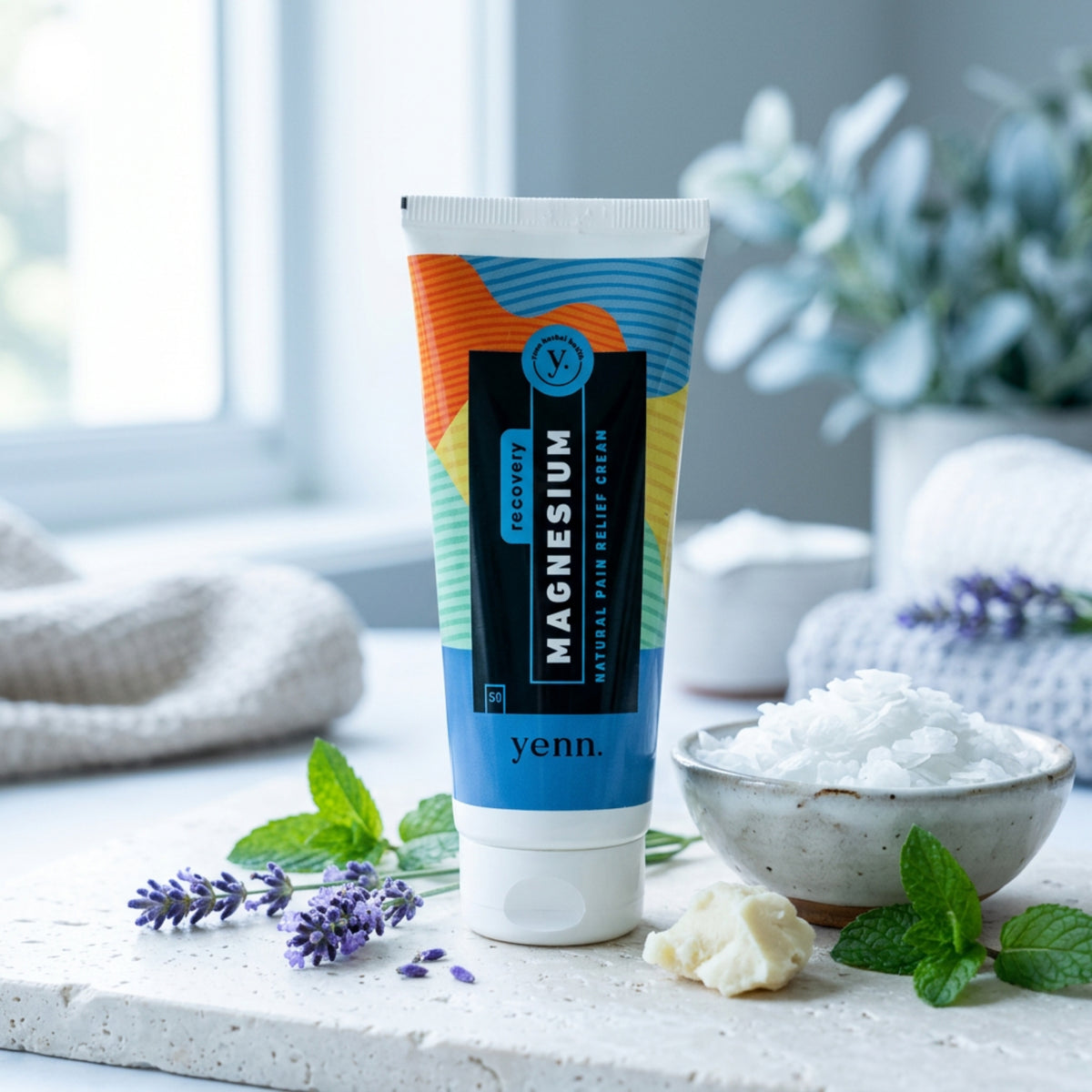 Pain Relief Cream – Yenn Magnesium Recovery, 60ml