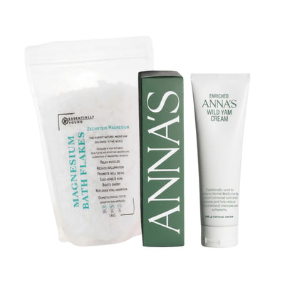 Period Cramp Relief Bundle | Magnesium Flakes & Yam Cream