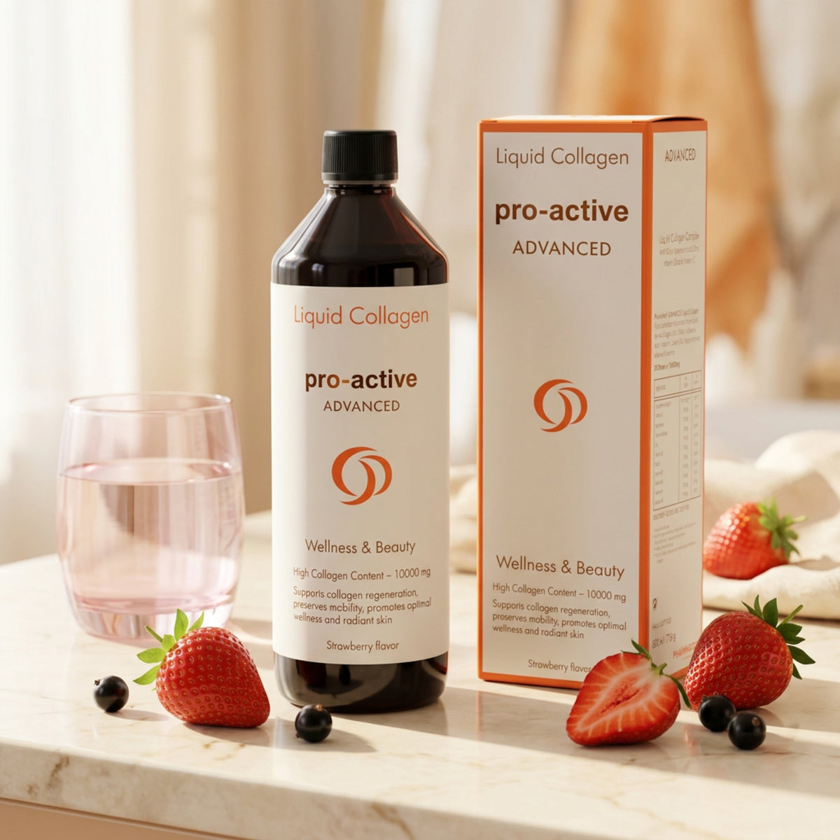 Liquid Collagen Advanced 10,000mg – 600ml | Pro-Active