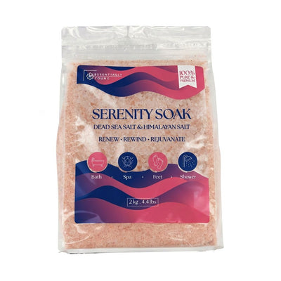 Serenity Bath Soak. Blend of Dead Sea Salt & Himalayan. 2kg