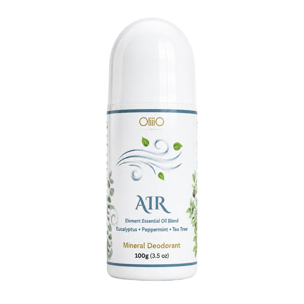 Roll On Mineral Deodorant – AIR Eucalyptus, Peppermint & Tea Tree 100g