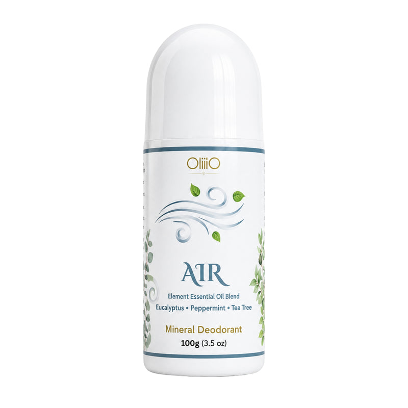 Roll On Mineral Deodorant – AIR Eucalyptus, Peppermint & Tea Tree 100g