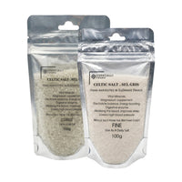 Celtic Salt Bundle 100g | Essentially Young Fine & Coarse
