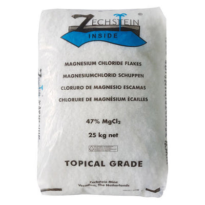 MAGNESIUM CHLORIDE FLAKES IMPORTED FROM THE NETHERLANDS (ZECHSTEIN BRAND) 25KG