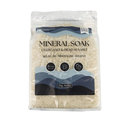 MINERAL BATH SOAK (dead sea & celtic salt combo) 2kg