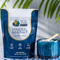 Mineral Sea Salt - Natural Grain, Unrefined, Trace Minerals |AUTHENTIC BAJA GOLD Imported from USA
