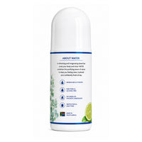 Roll On Mineral Deodorant – WATER Eucalyptus, Bergamot & Lime 100g